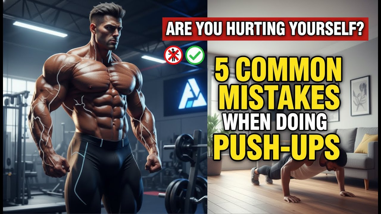 Are You Hurting Yourself? 5 Common Mistakes When Doing Push-Ups