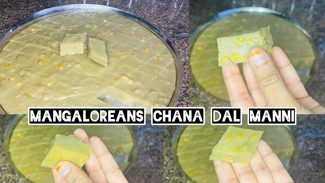 Mangalores special Chana dal manni |kadle bele manni recipe|mangaloreans special manni recipe|manni