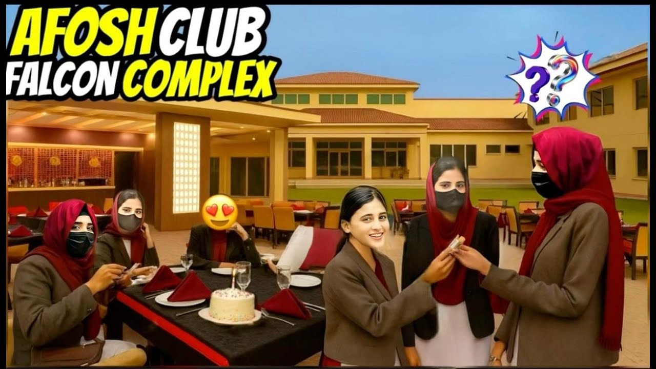 Afosh Club Falcon complex ka kiya visit 🤩 | Friend Birthday Celebration 🎉 | The Lahori Trio