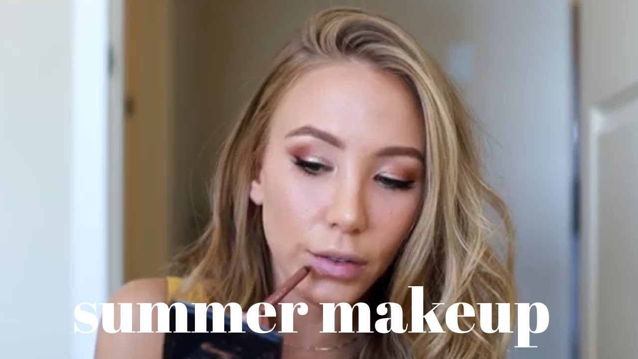 GLOWY SUMMER MAKEUP TUTORIAL | 2019