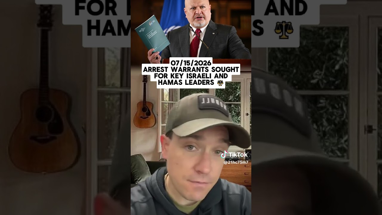 Breaking News: ICC Seeks Arrest Warrants in Israel&ndash;Hamas Conflict, war update