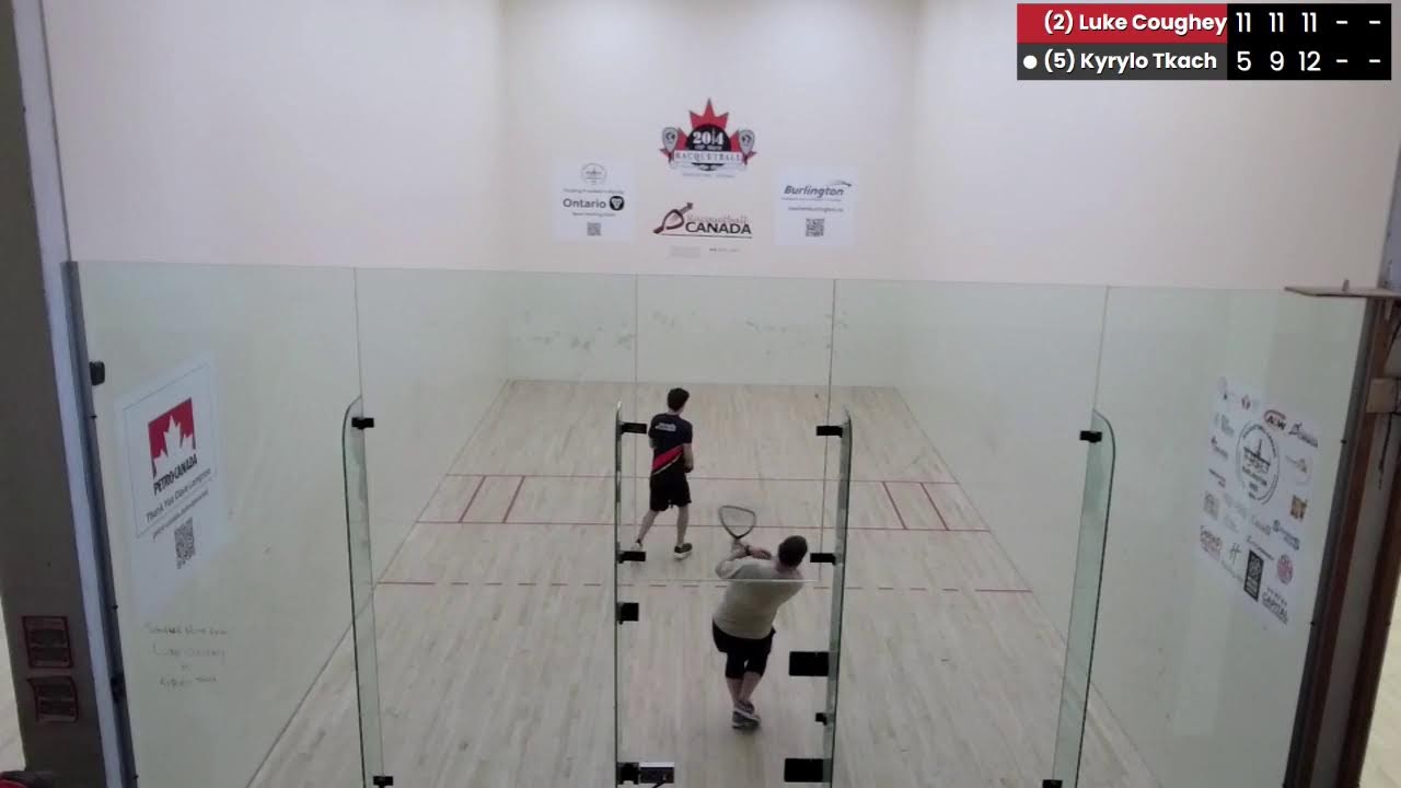 Elite singles/Simple elite: Luke Coughey vs Kyrylo Tkach