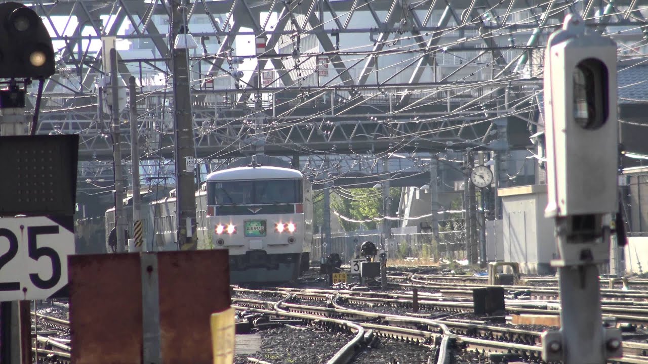 【4K】JR甲府駅 電車到着・出発シーン集(JR東海313系、373系 JR東日本E351系、115系、185系、189系、211系、215系、E257系)