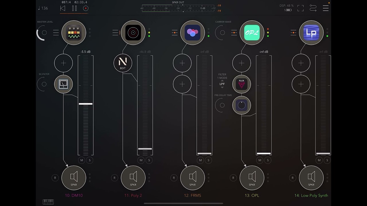 Testing iPad Air M1 DSP | AUM AMBIENT MIX