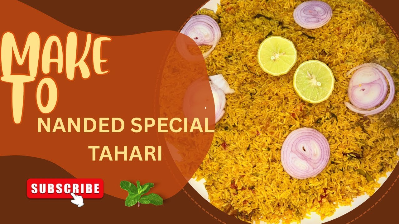 ||MAKE TO NANDED SPECIAL TAHARI🤤|| NANDED SPECIAL||DELICIOUS RECIPE😋||AMMI KA KITCHEN||VLOG37||.