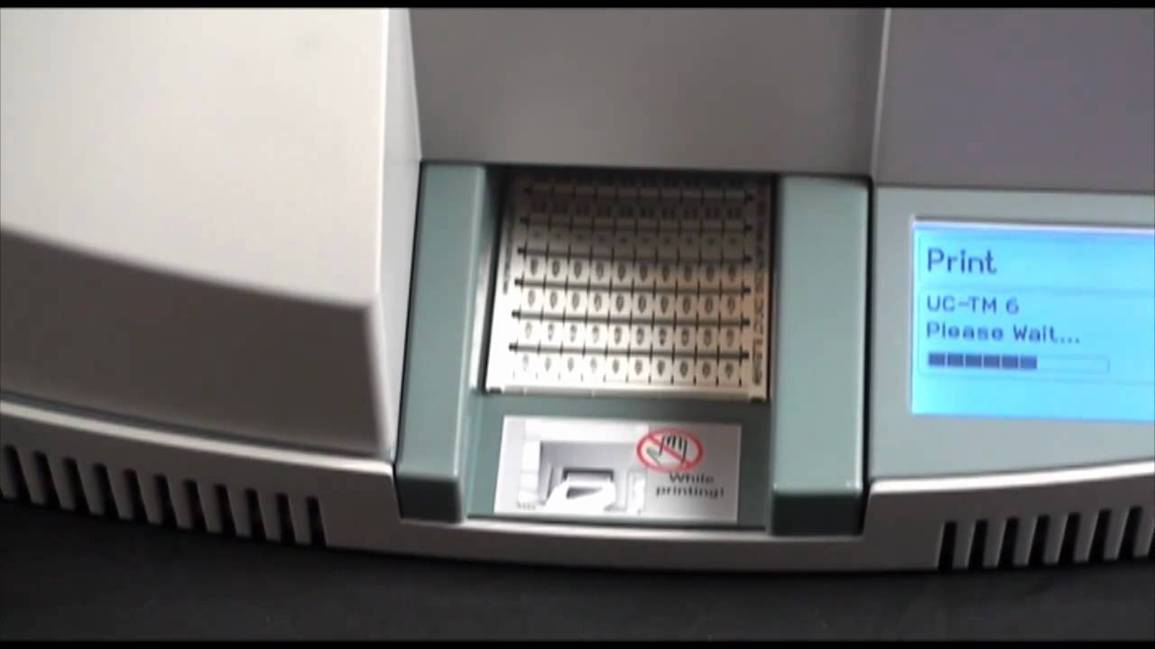 BLUEMARK Printer Demonstration - Phoenix Contact