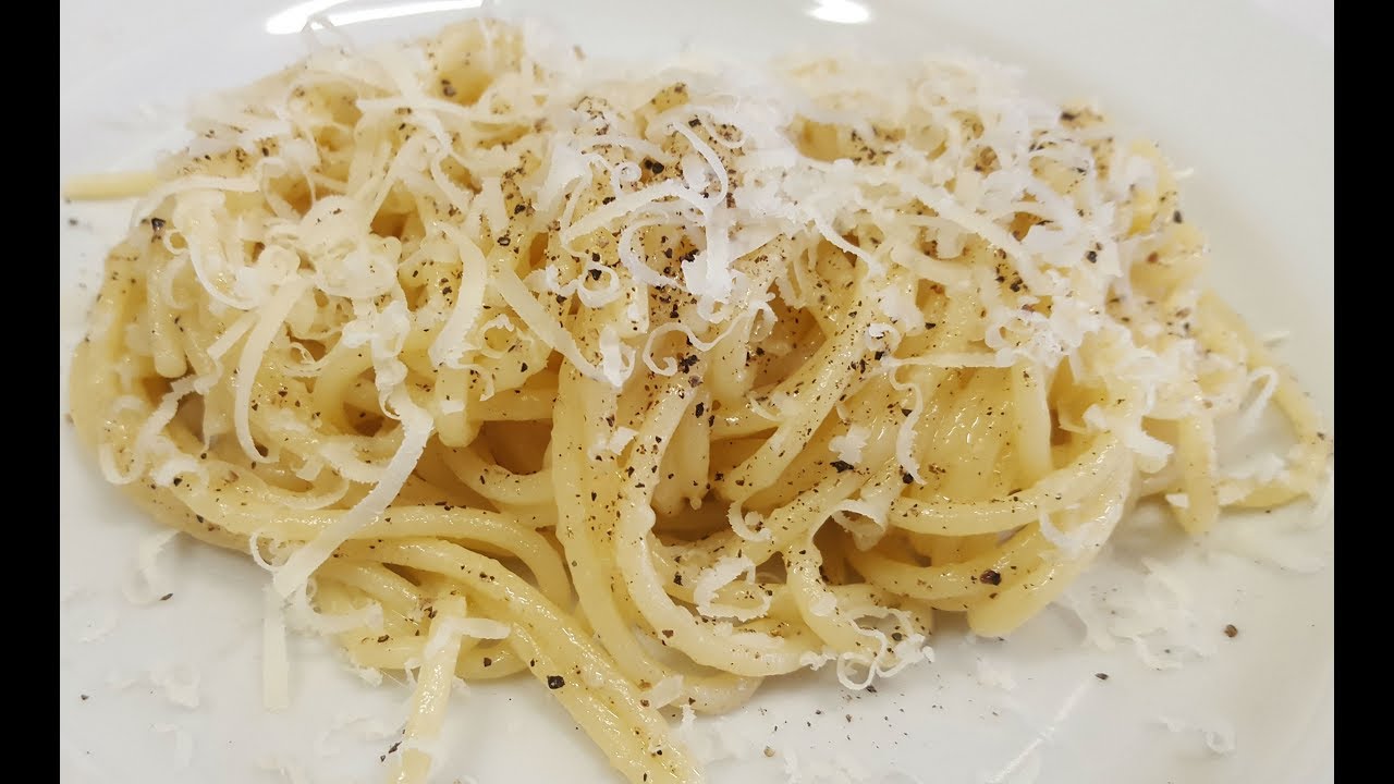 SPAGHETTI CACIO E PEPE⭐RITA CHEF | Un primo piatto della cucina romana.