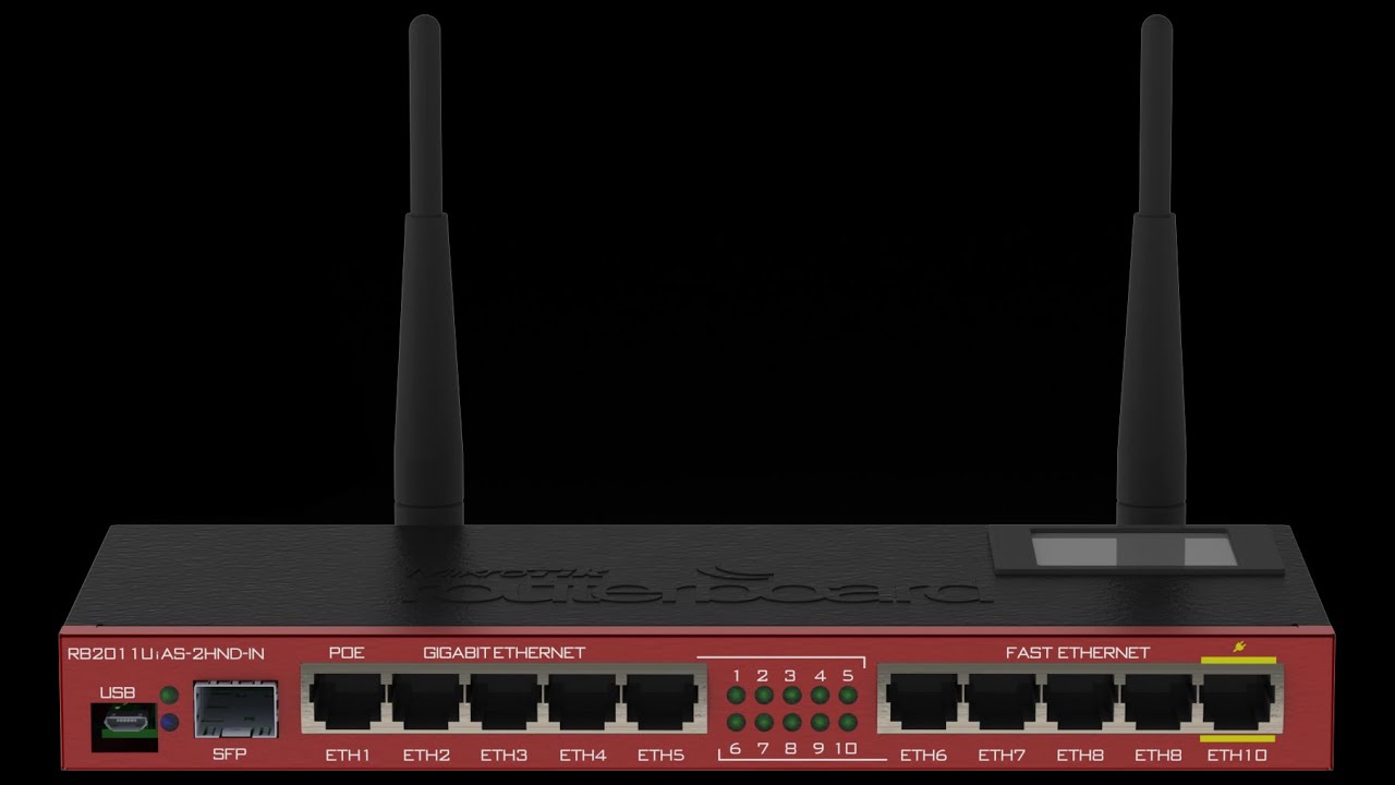 Configuración Básica Mikrotik RB2011UAS ISP Dinámico