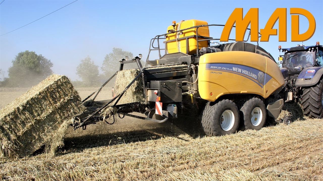New Holland BB 1290 Plus CropCutter | T7.315 Heavy Duty Blue Power