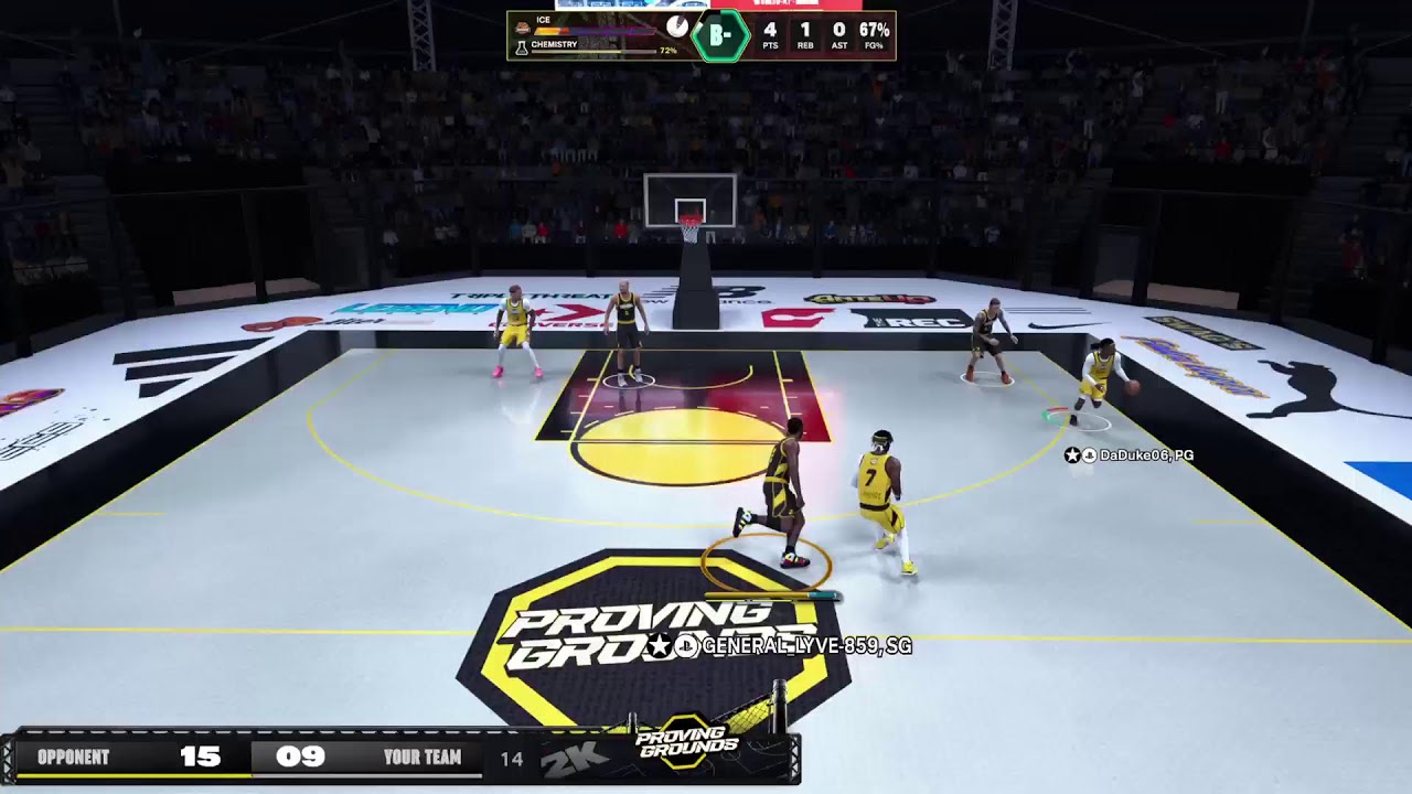 NBA 2K26 pro am 3's with k's and SAM