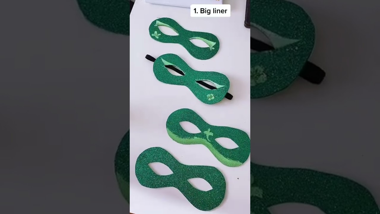 St Patrick&rsquo;s day Masks edition