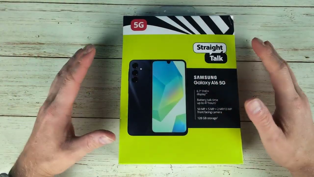 Распаковка Samsung A16