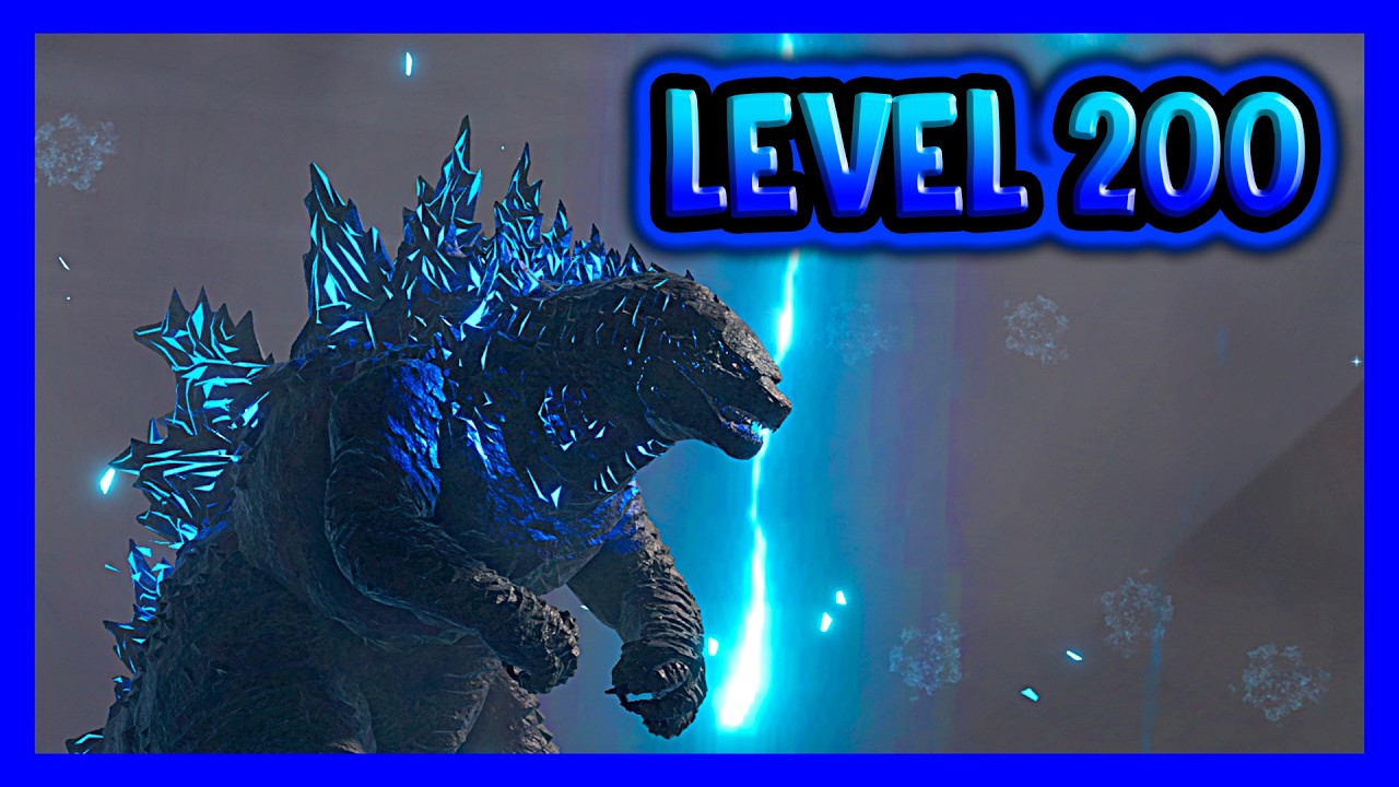 How Strong Is LEVEL 200 GODZILLA 2021? - Roblox Kaiju Alpha