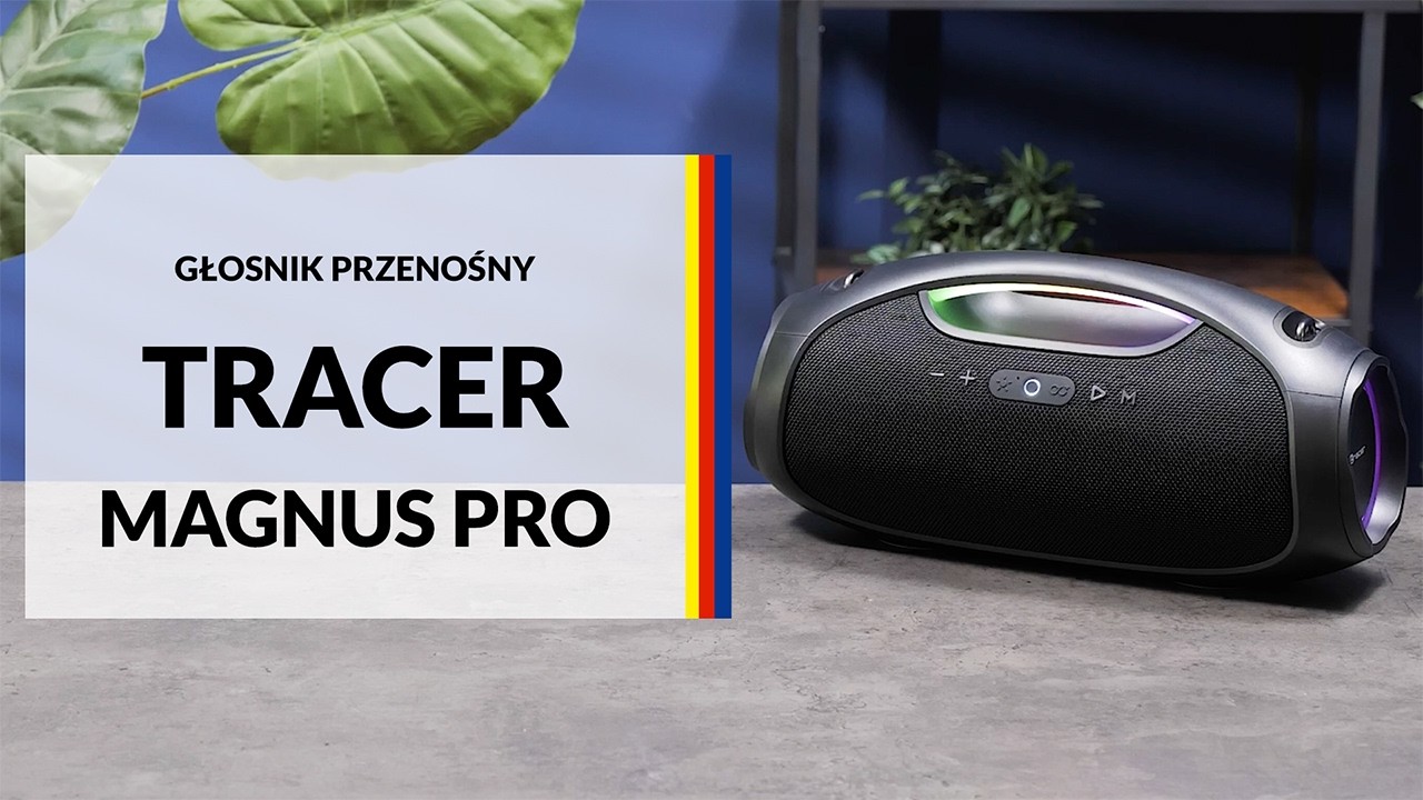 Głośnik Bluetooth Tracer Magnus PRO – dane techniczne – RTV EURO AGD