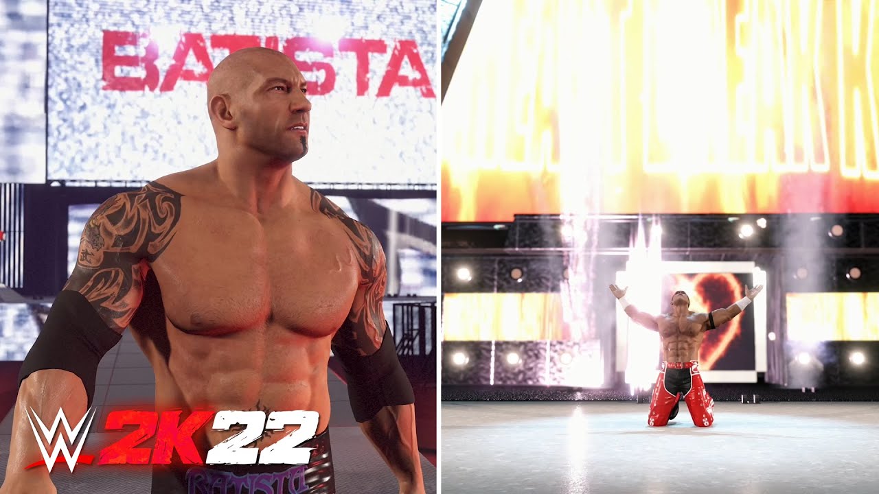 WWE 2K22 Legends Entrances & Classic Arenas: Batista, Shawn Michaels, Eddie Guerrero, Kane & More!