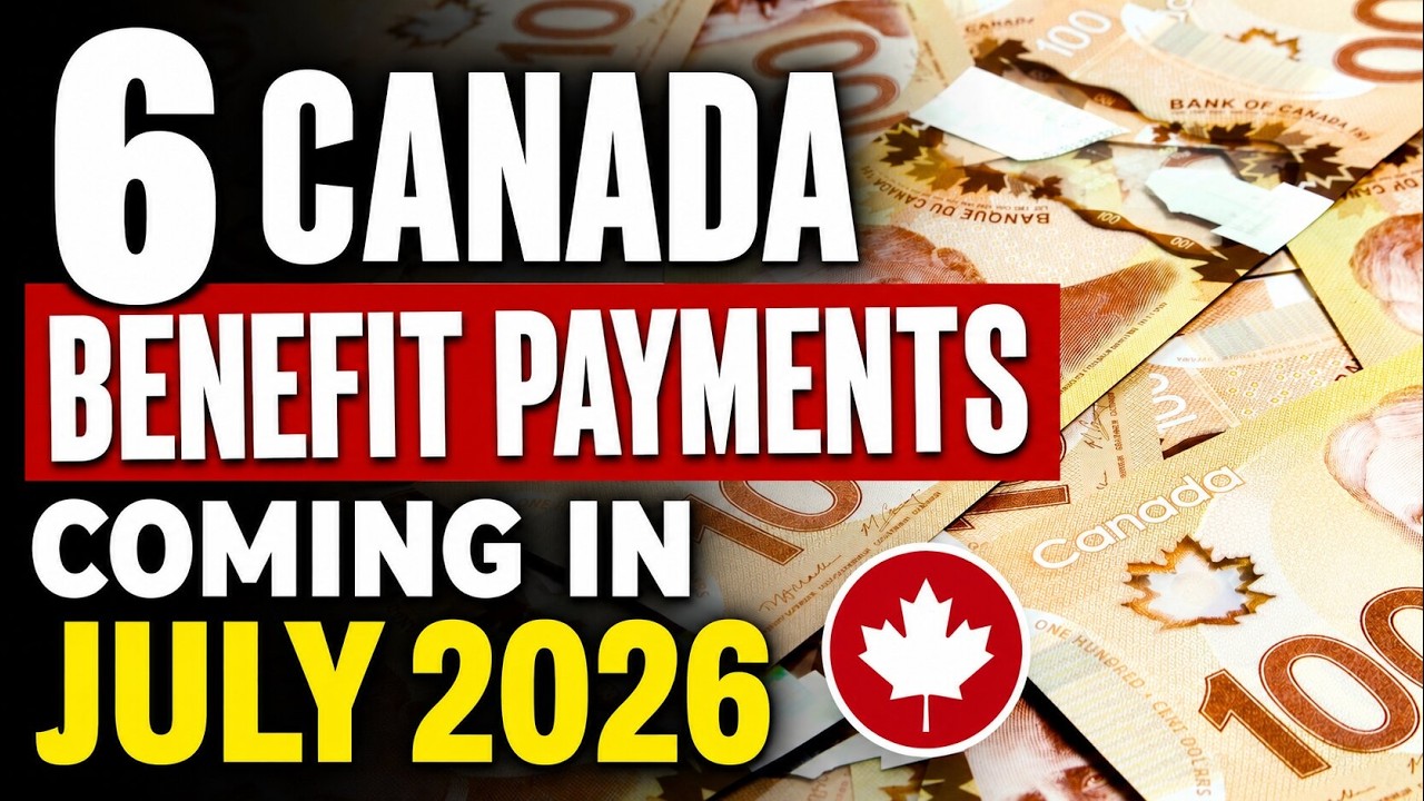 6 Canada Benefit Payments Coming In July 2026