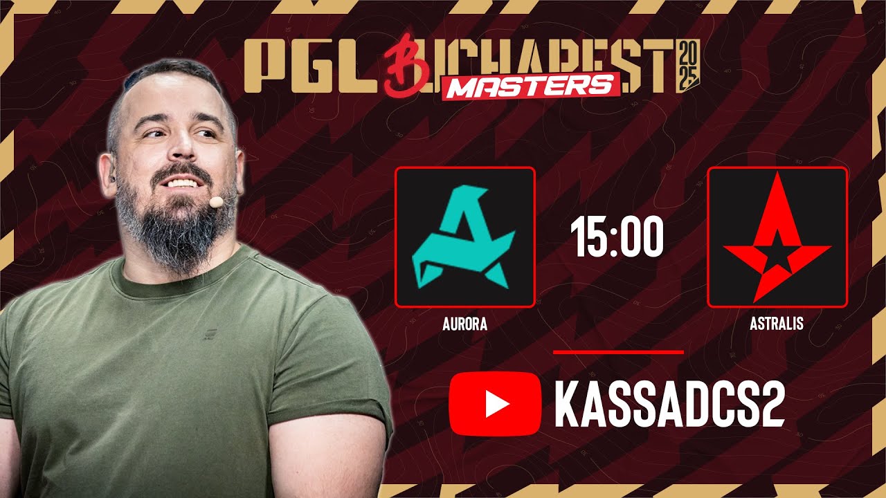 [CS2]  PGL BUCHAREST - Aurora vs Astralis - Rodjendanski Co-Stream