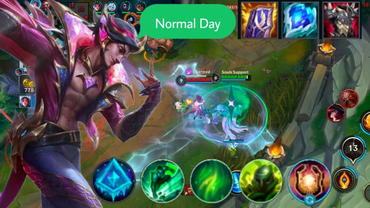 Normal Day Birds in Solo Q / Rakan Gameplay S14