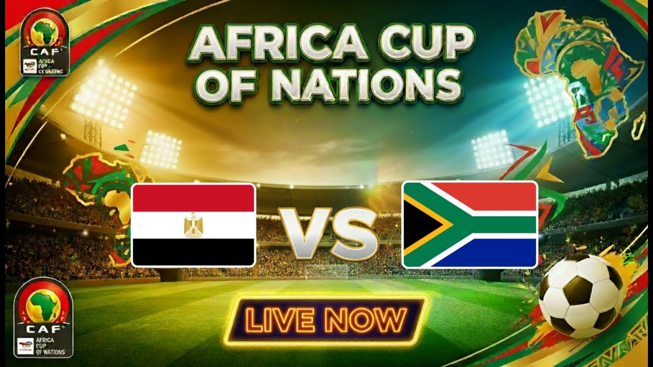 🔴 Live - Egypt vs South Africa Live | Africa Cup Of Nations 2025- Efootball Simulation