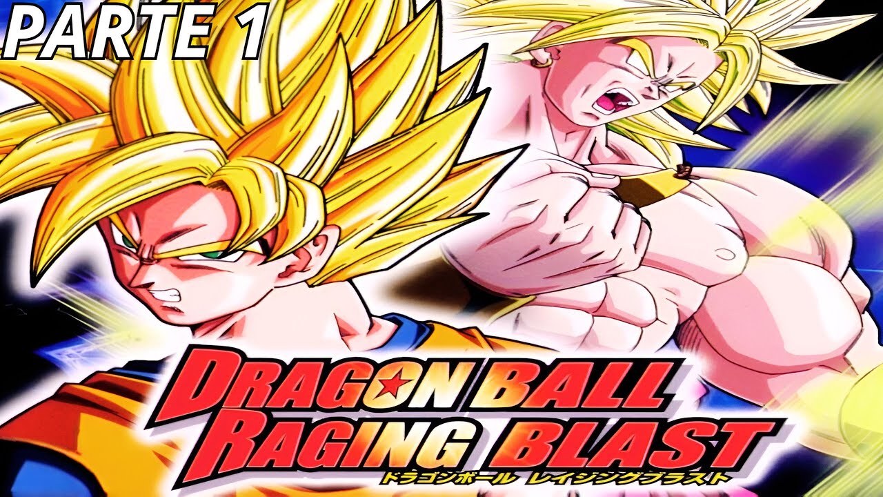 DRAGON BALL RAGING BLAST PARTE 1 GOKU UM SAIYAJIN CRIADO NA TERRA 😃