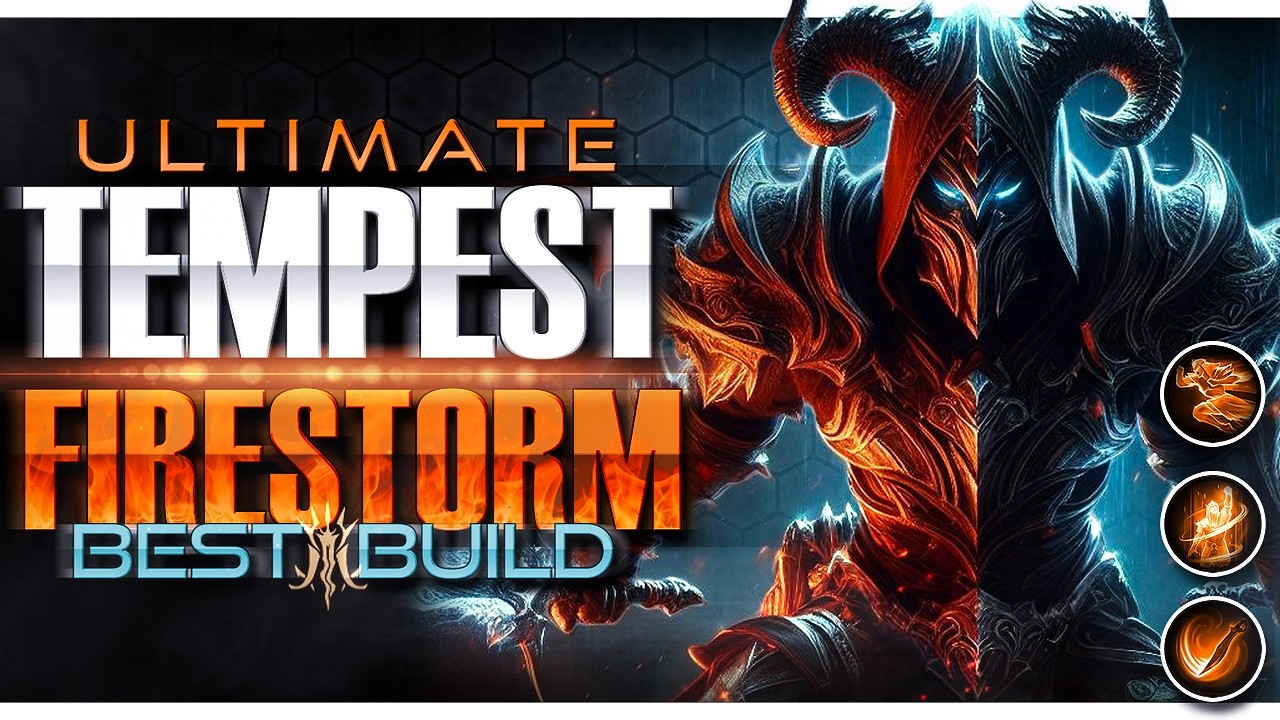 Ultimate HUGE DAMAGE TEMPEST BUILD Firestorm Full Guide | Diablo Immortal