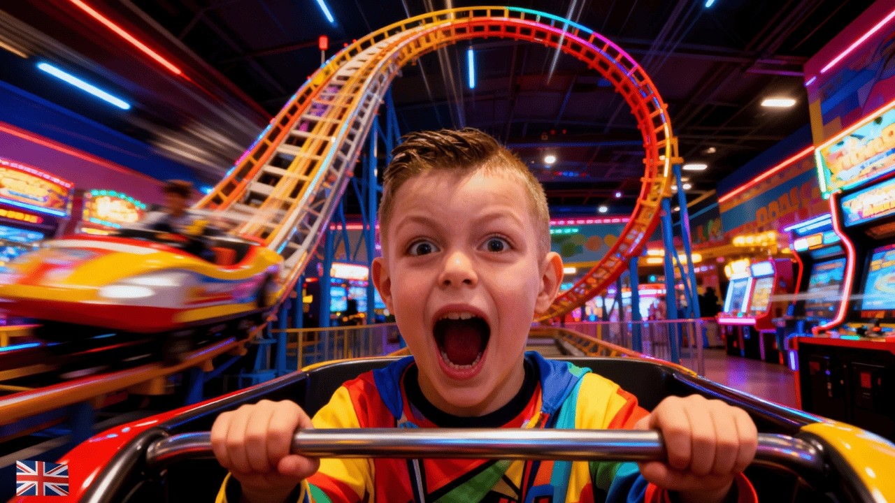 Парк развлечений «Вавилон» в Лондоне — Мы нашли крытые американские горки! 🎢