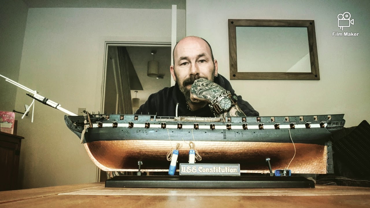 USS Constitution - The making of the revell 1/96 kit