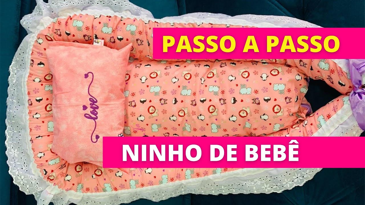 PASSO A PASSO DO NINHO DE BEBÊ - PARTE 1 MARCAÇÕES E CORTES!