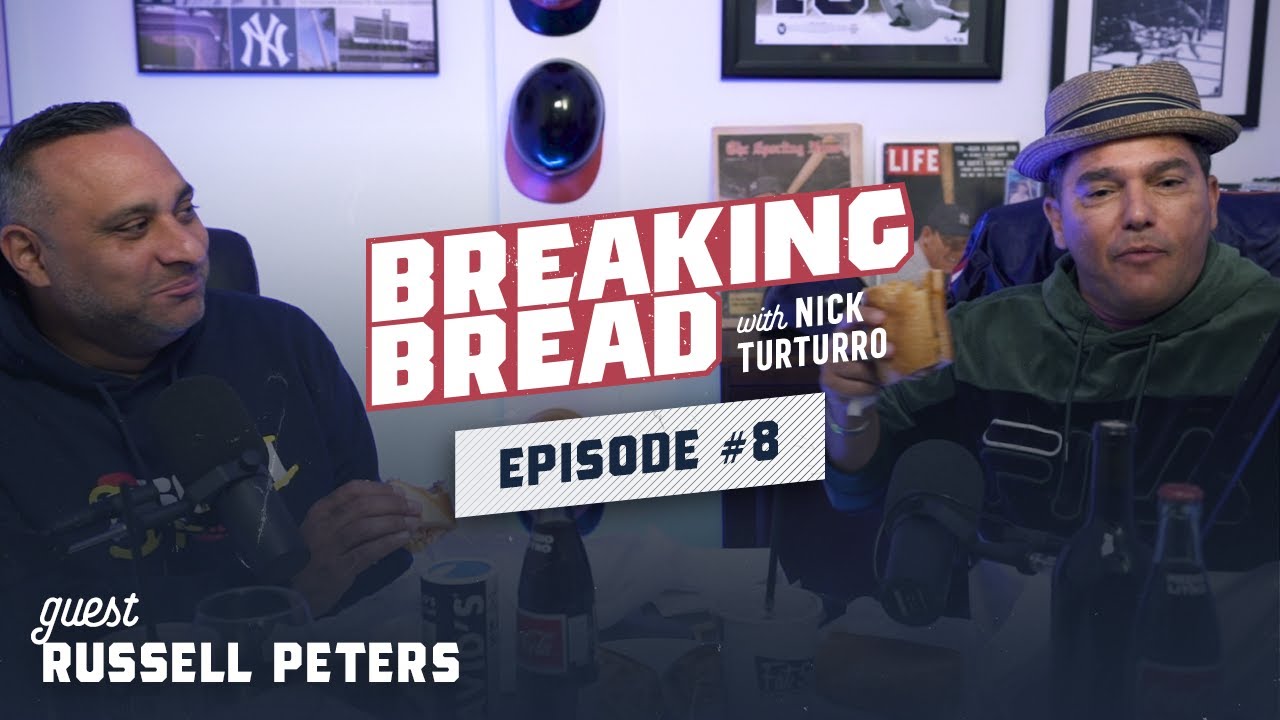 RUSSELL PETERS IS A FUNNY MOTHERF**KER! Breaking Bread w/ Nick Turturro #8