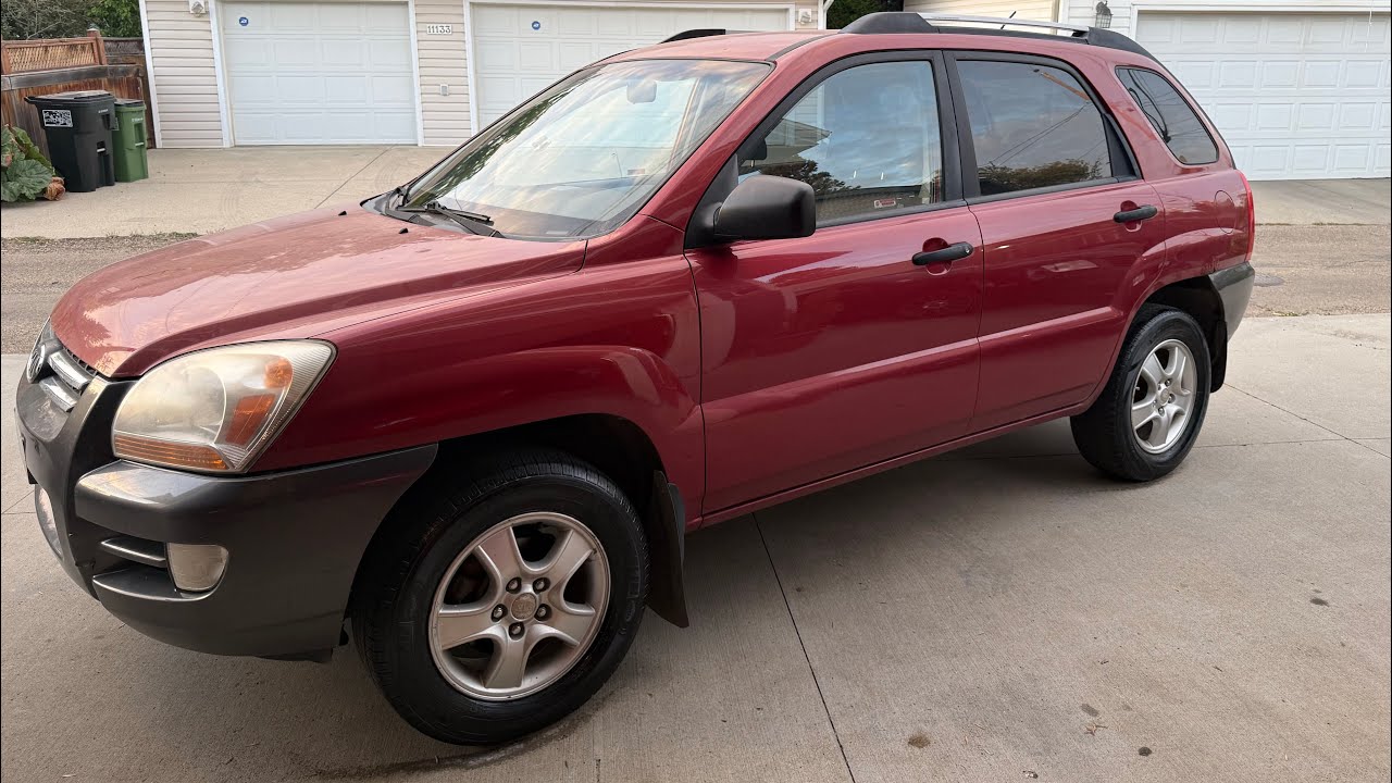 Замена масла и фильтра для KIA Sportage 2-го поколения (2004-2010).