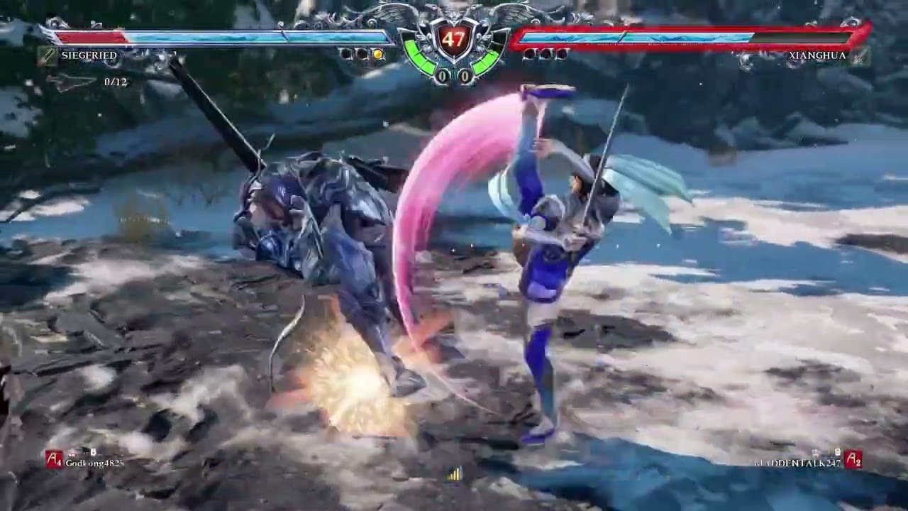 Soul Calibur 6 Xbox 1 Ranked Match part 7 (Siegfried vs MADDENTALK247)