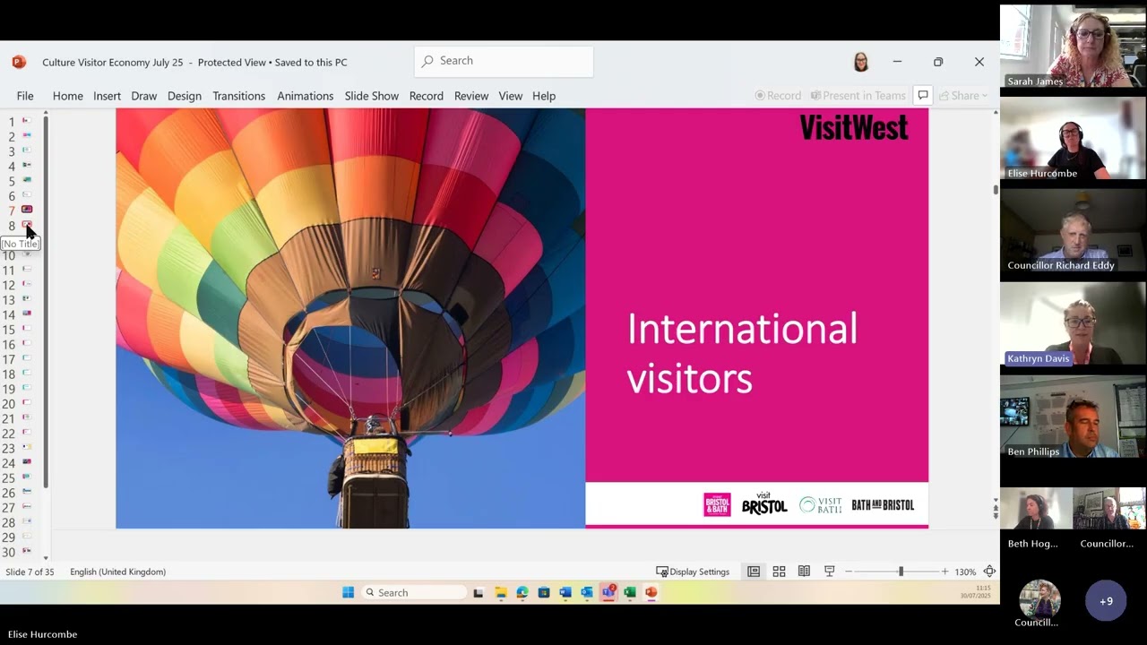 Culture Conversation: Visitor Economy