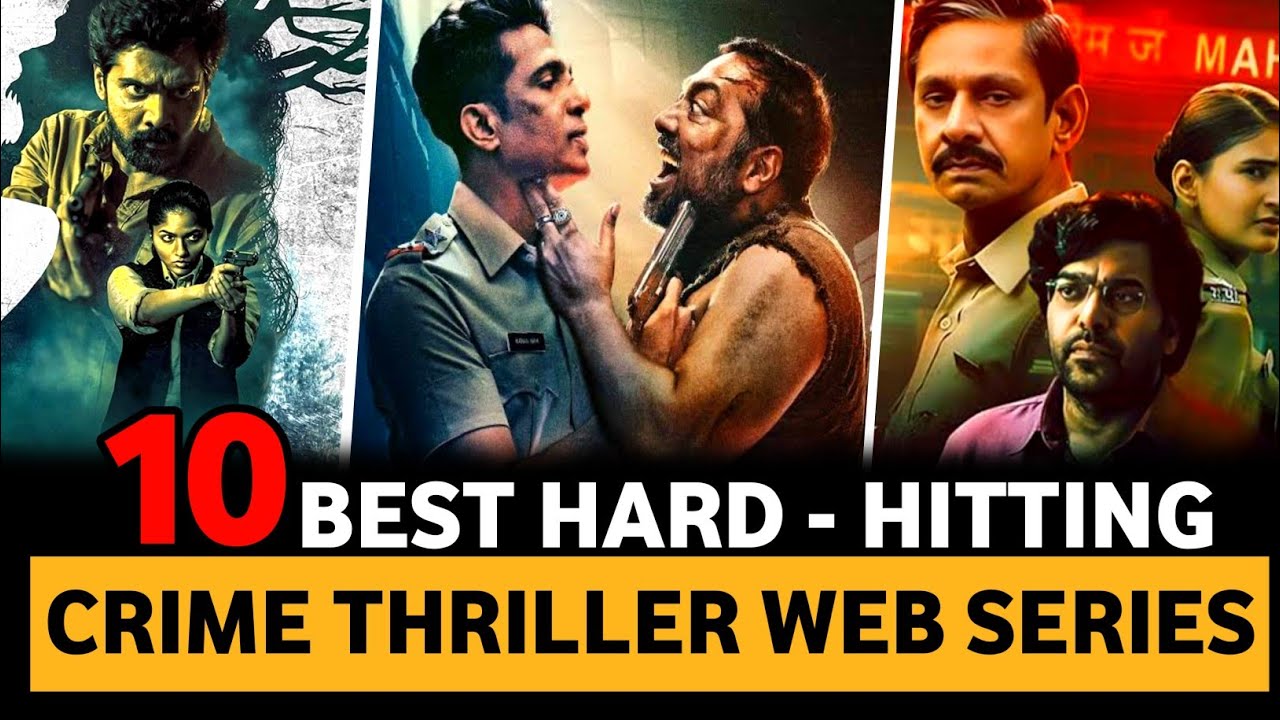 Top 10 Best Crime Thriller Suspense Hindi Web Series of 2024