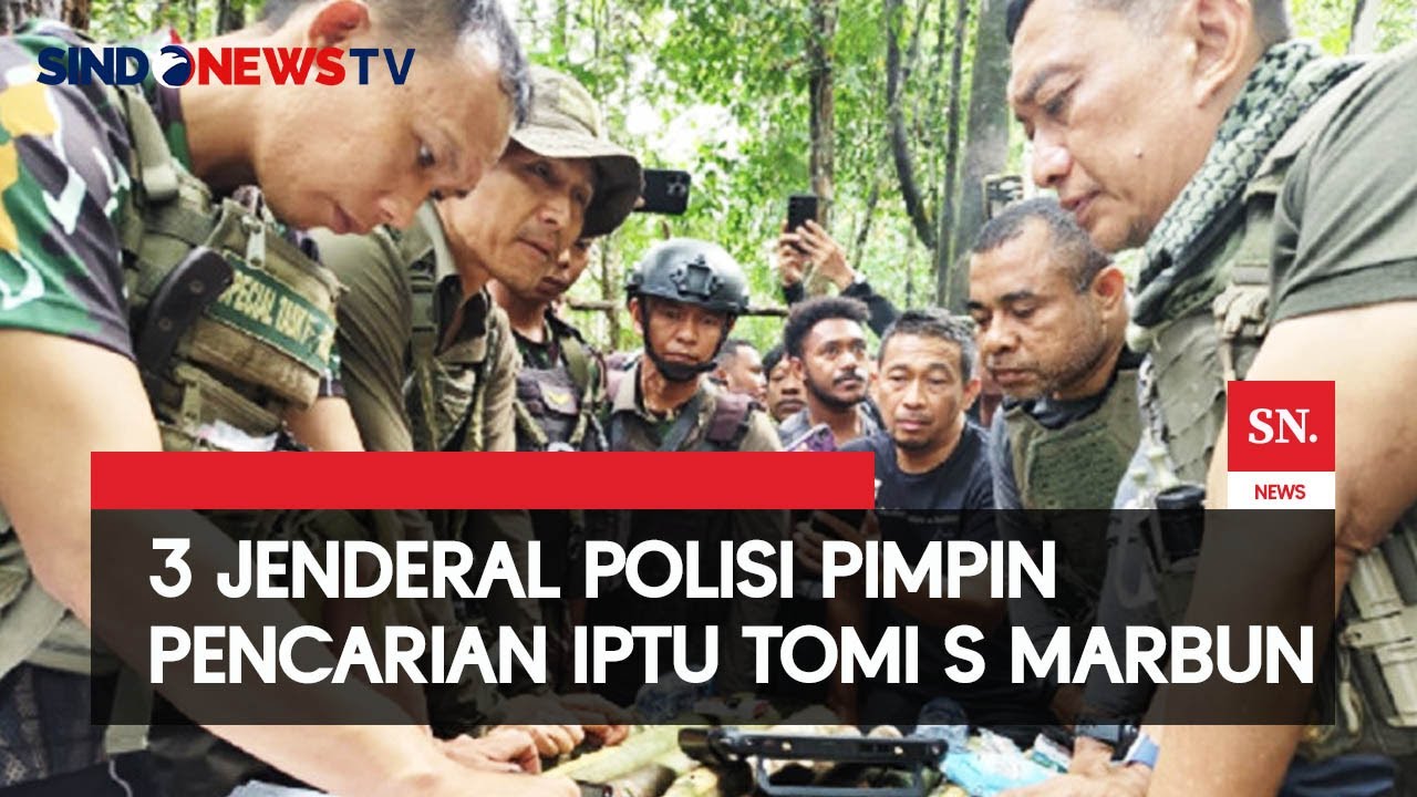 3 Jenderal Polisi Pimpin Pencarian Iptu Tomi S Marbun di Hutan, Papua Barat | Sindo Today | 30/04