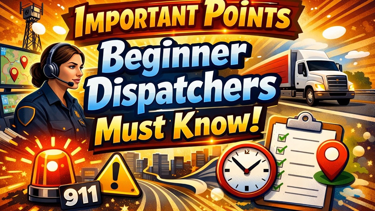 Important Points Beginner Dispatchers Must Know || SZ Dispatching LLC