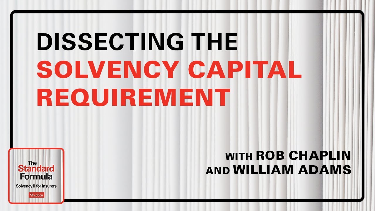 Dissecting the Solvency Capital Requirement