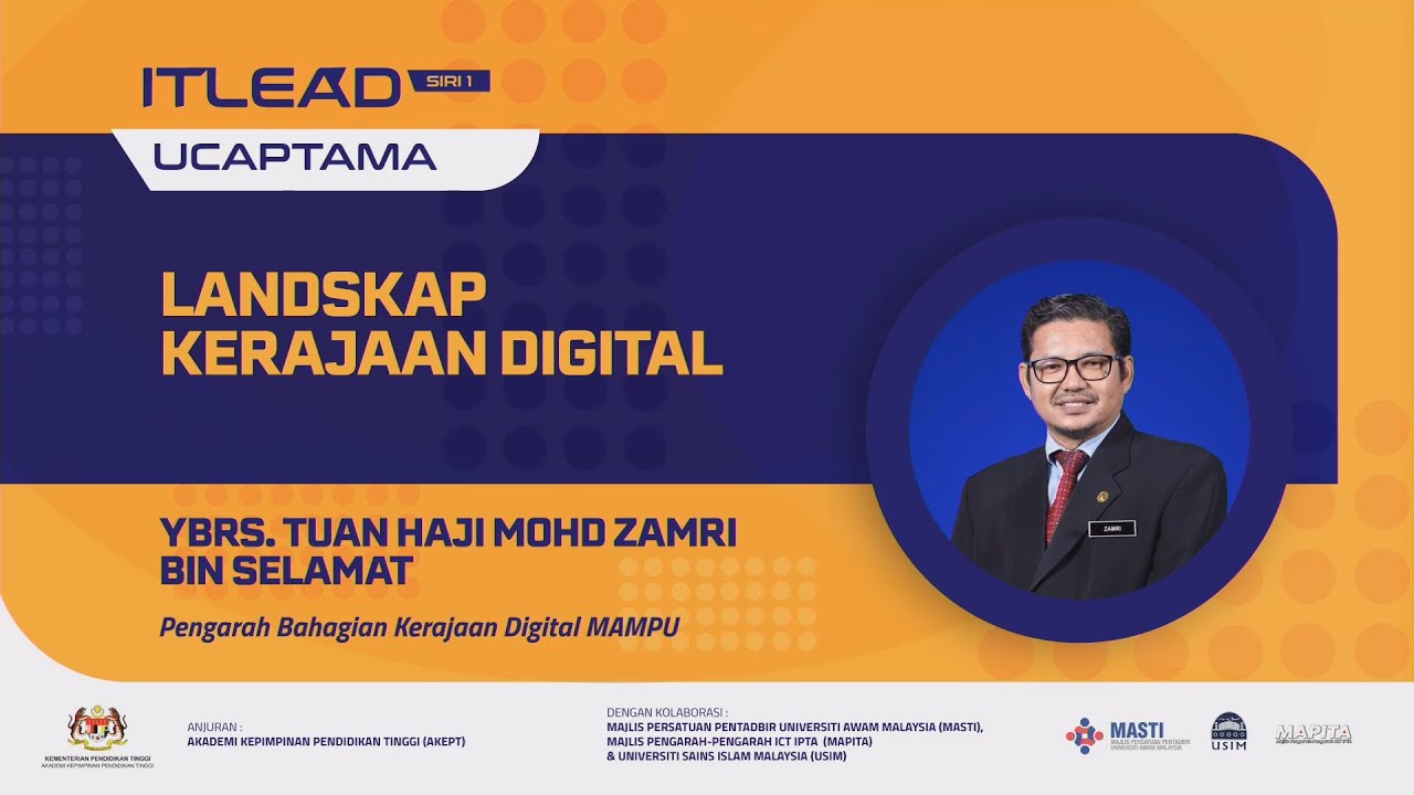 Ucaptama Landskap Kerajaan Digital