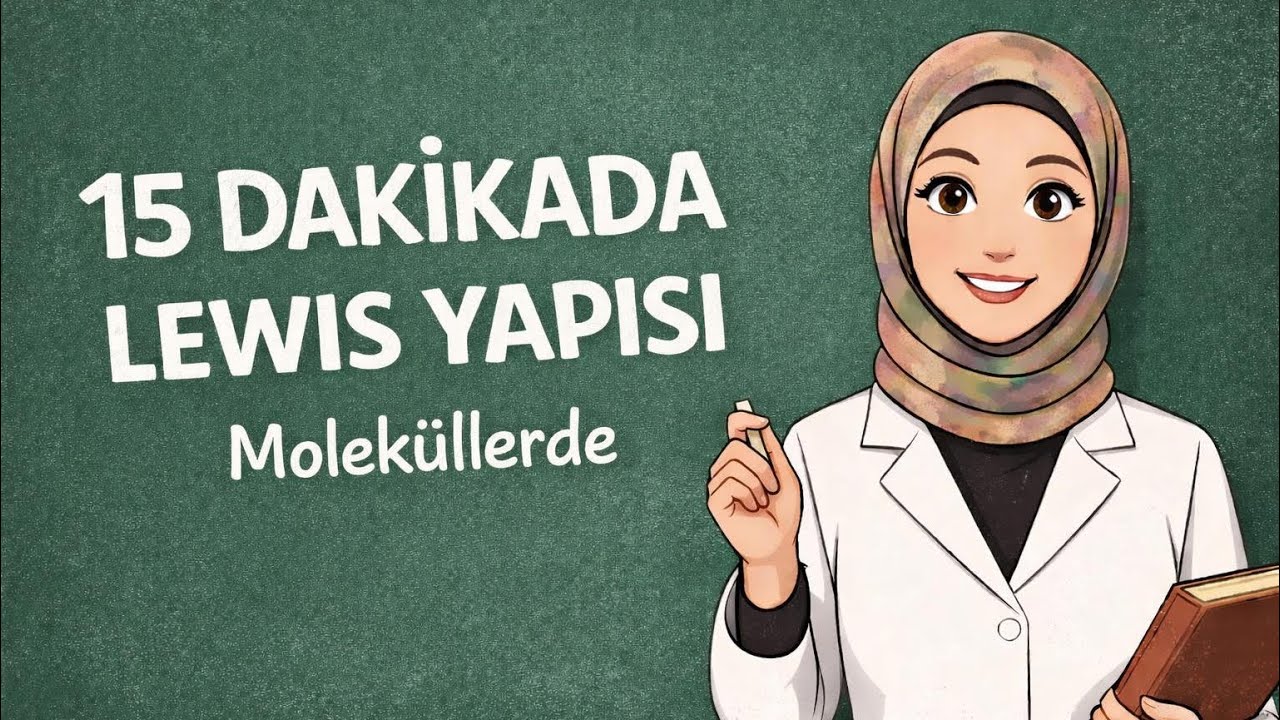 15 Dakikada Moleküllerde Lewis Yapısı