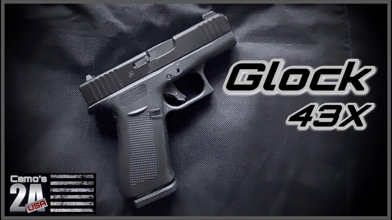 Glock 43X with TruGlo TFX Sights, Overwatch Precision Trigger, and Shield S15 Magazines
