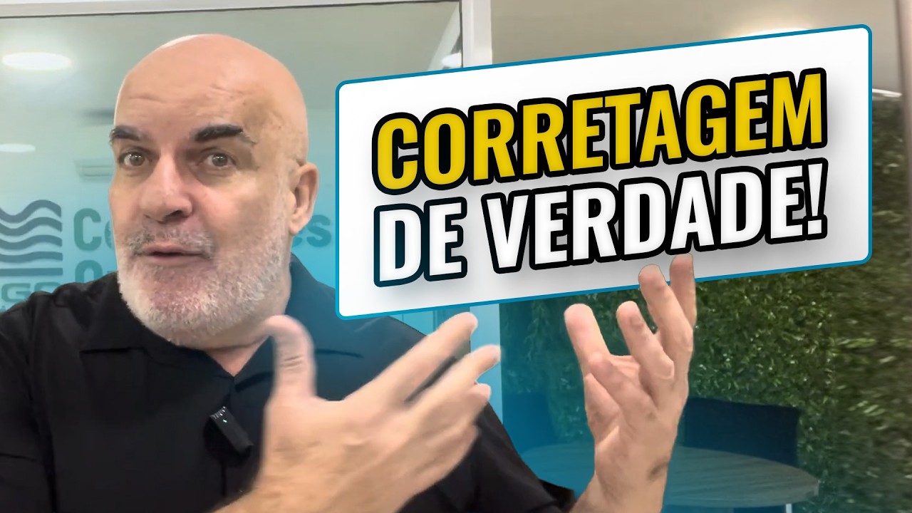 Ser corretor de imóveis VALE A PENA. O que a corretagem é de VERDADE!