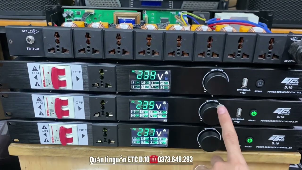 Khuyến mãi quản lí nguồn chính hãng,cao cấp,có lọc nguồn ETC D10.0373.648.293