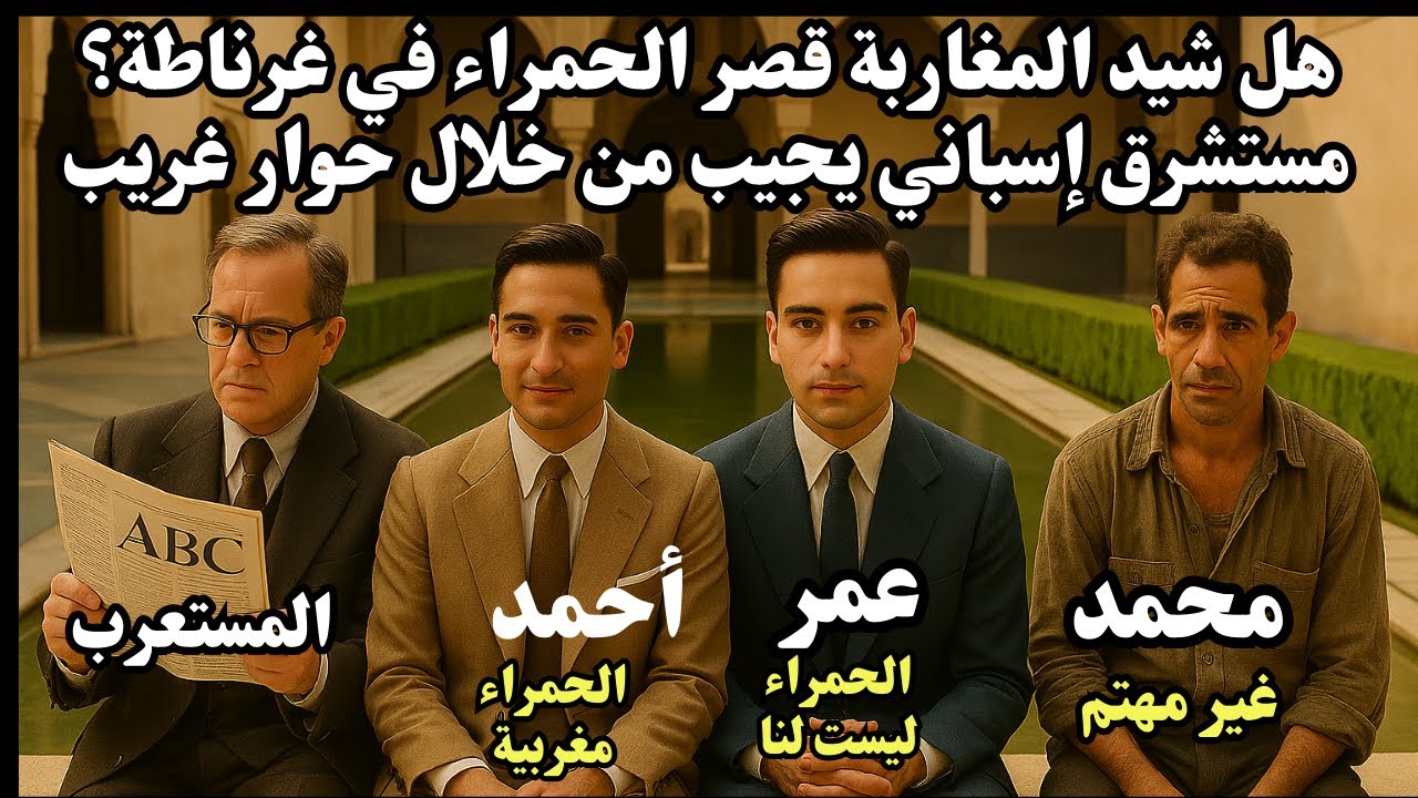 هل شيد المغاربة قصر الحمراء في غرناطة؟ مستشرق إسباني يجيب من خلال حوار غريب
