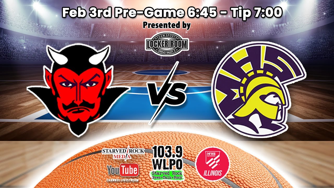 02-03-26 Hall Red Devils at Mendota Trojans Boys Varsity Basketball Live Stream