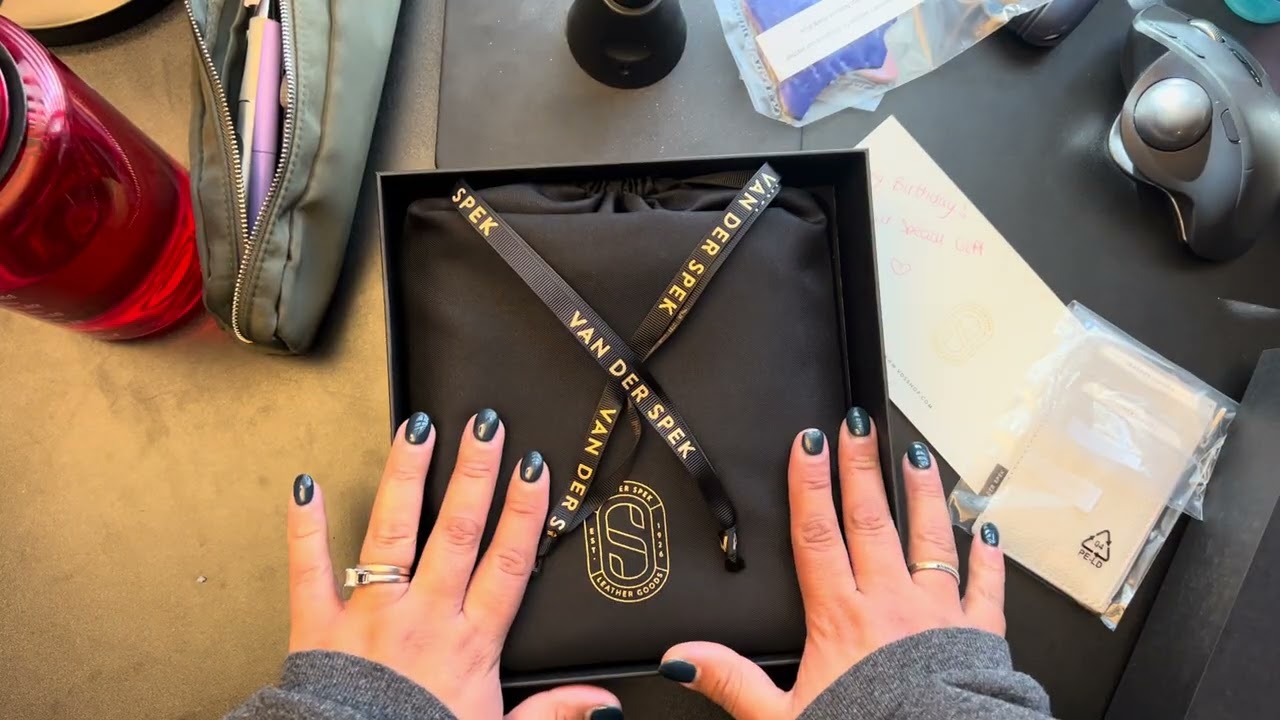 VDS Unboxing | Nubuck Royal Blue 30mm Personal Wide Rings 