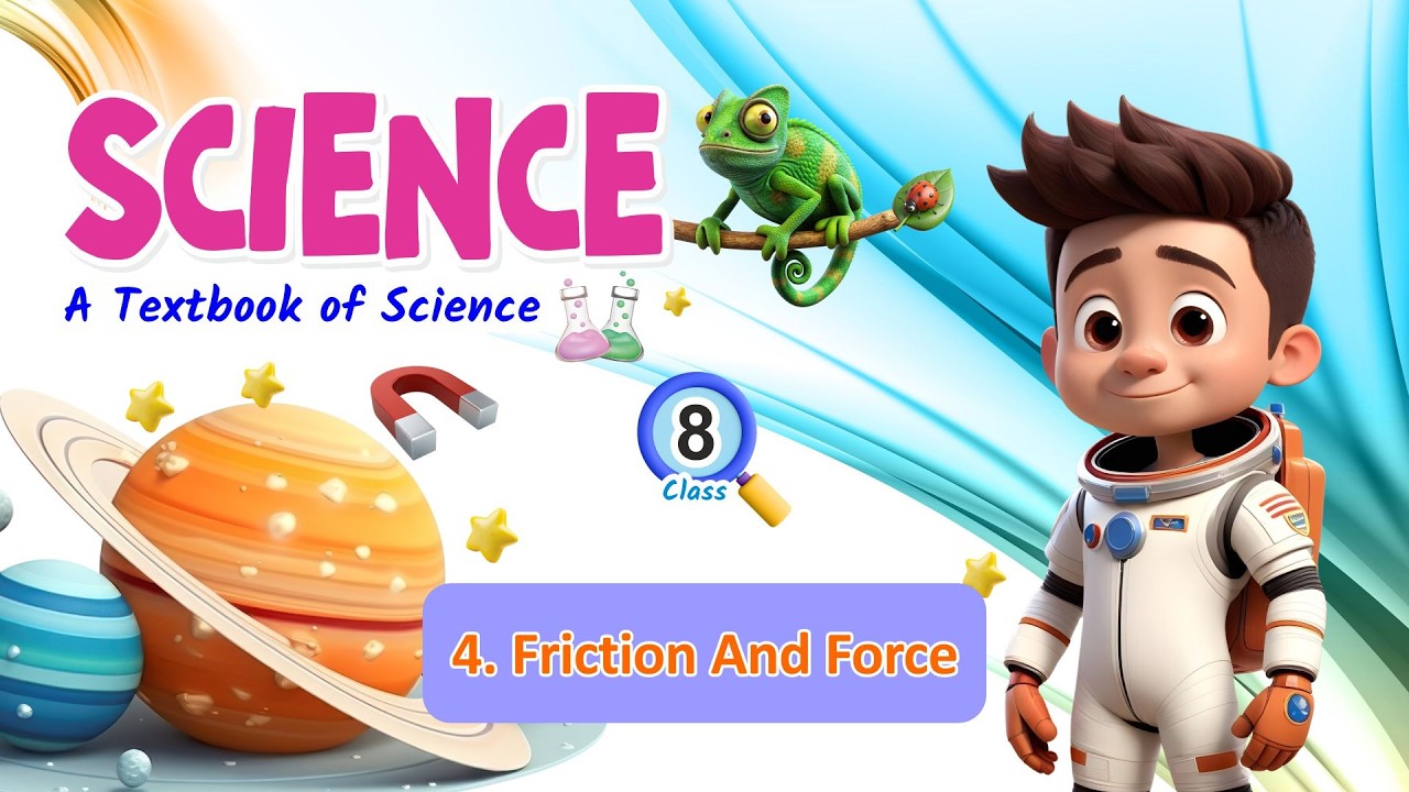 Friction And Force | Science | Chapter - 4 | Class - 8 |
