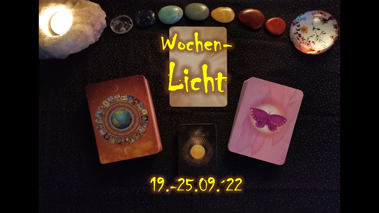 Wochen-L🕯cht zu KW 38 (19.-25.09.&acute;22): Die Richtungswechsel gehen weiter 🔀🔄🔜