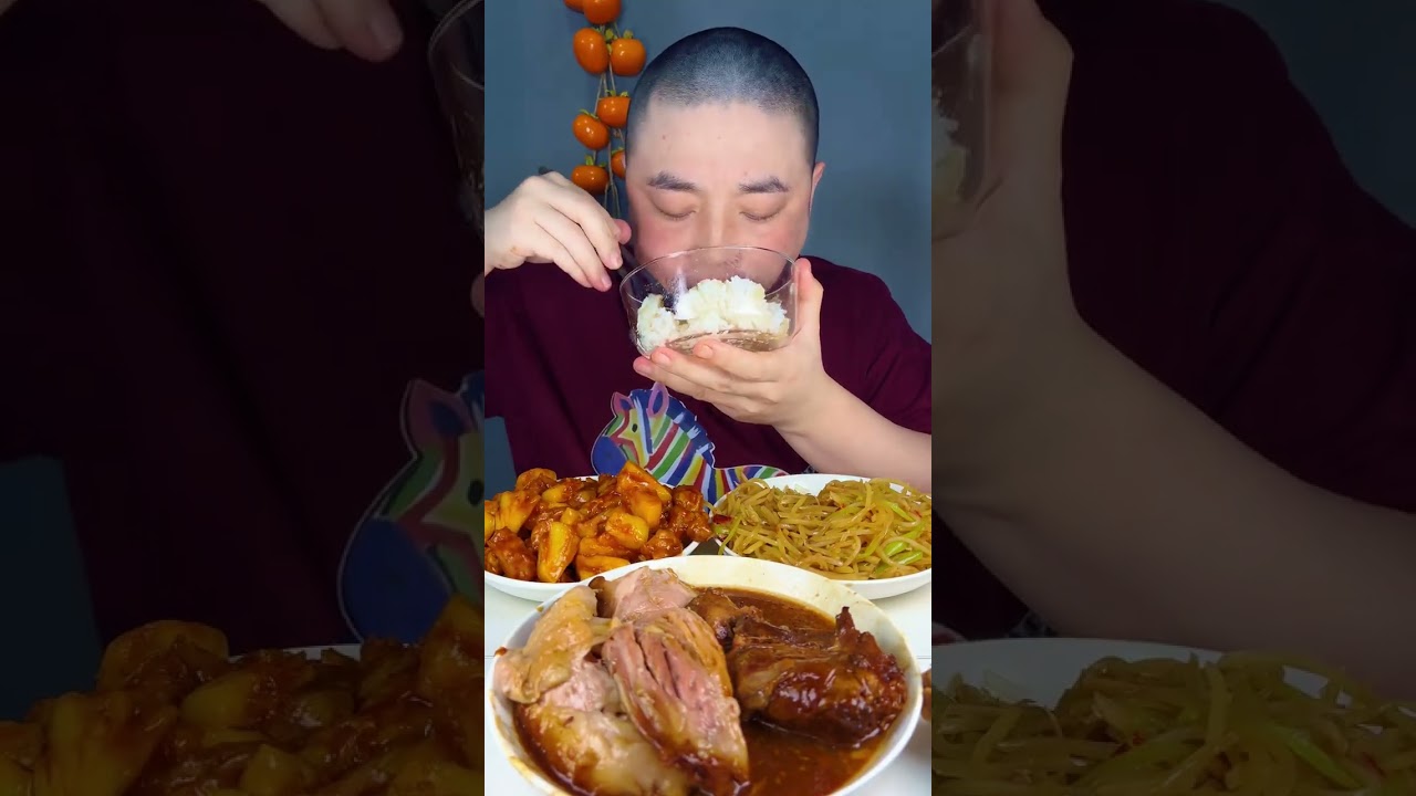 The pork knuckle skin in the home-cooked dish is so fragrant #Immersive dining#Braised por