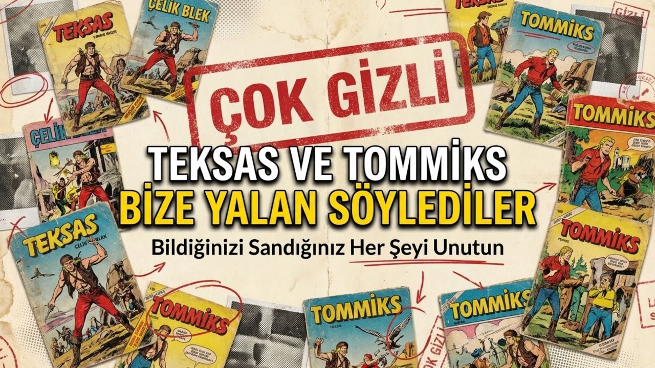 Teksas ve Tommiks Perde Arkasındaki Gerçekler Bize Yalan Söylediler