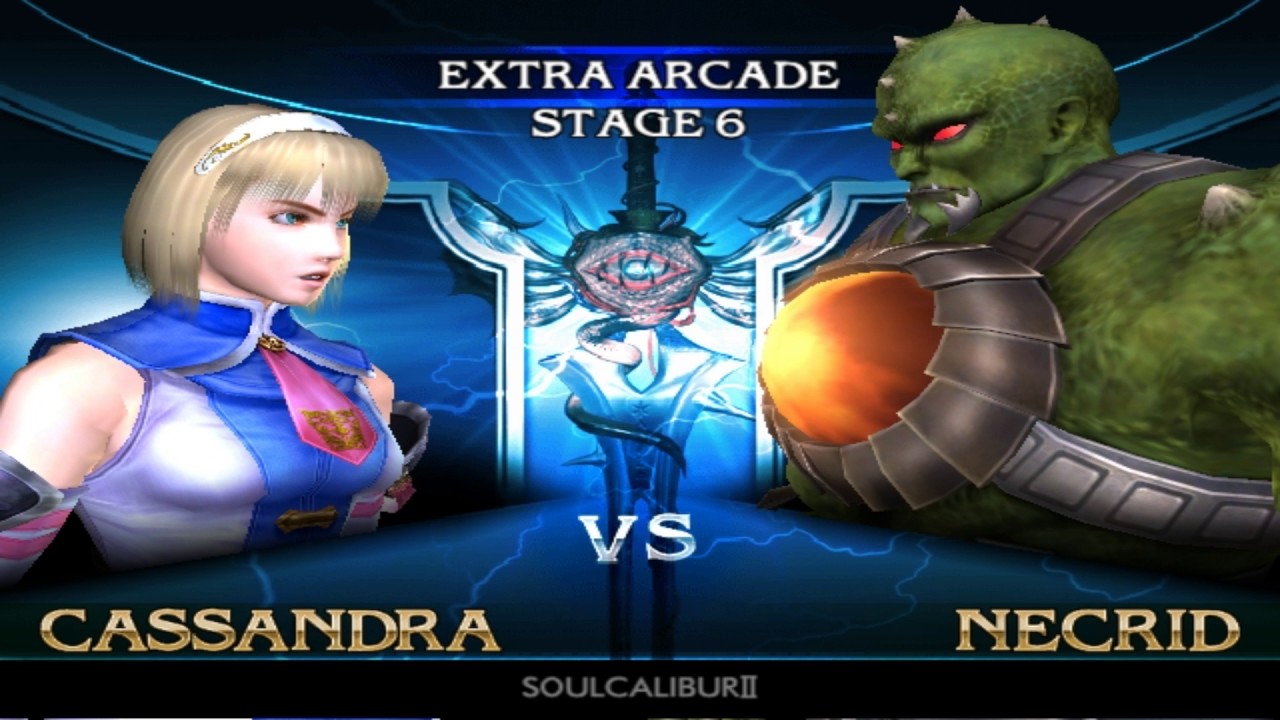 Soul Calibur II NGC Dolphin 5.0 - Extra Arcade Cassandra (Japan Voice, Soul Edge (C))(Easy, 2Rounds)