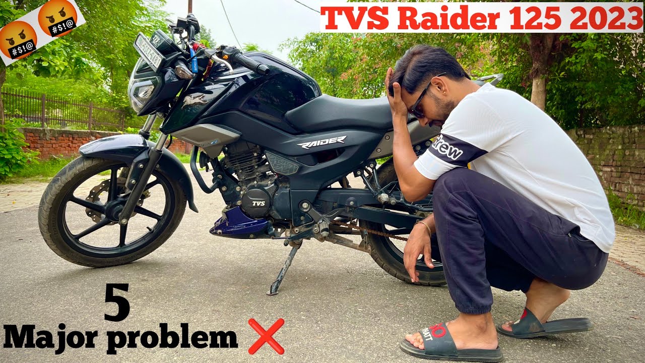 Tvs Raider 125cc || 5 основных проблем 🤬|| недостаток tvs raider 125cc || Всего 3 месяца!!